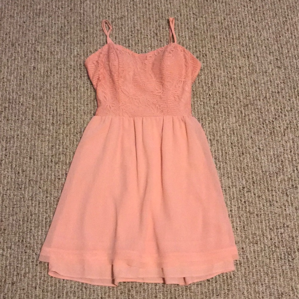 pink dress by princess vera wang